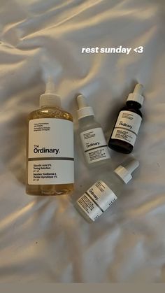 Must Need Skincare Products, The Ordinary Skincare Aesthetic Photos, The Ordaniry Skincare, Ordinary Skincare Aesthetic, Skincare The Ordinary, Night Before School, Skincare Shop