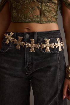 Secrets are no fun, except for this one.... Elevate your fall sweater dresses, your maxi skirts or any denim with the Britt Gold Statement Cross Belt. Featuring gold textured crosses, the Britt Belt is our ode to festival season, made for all year wear. **ALL ACCESSORIES ARE FINAL SALE** Fall Sweater Dresses, Cross Belt, Fall Wardrobe Staples, Fall Sweater Dress, 12th Tribe, Sweater Dresses, Fall Sweater, Stylish Jackets, Maxi Skirts