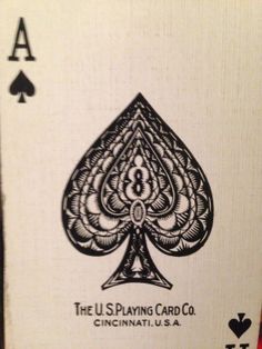 the us playing card co logo is shown