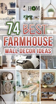 the best farmhouse wall decor ideas