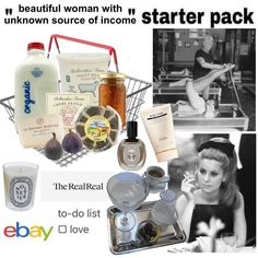 an ad for ebay's beauty products with pictures of women in the background