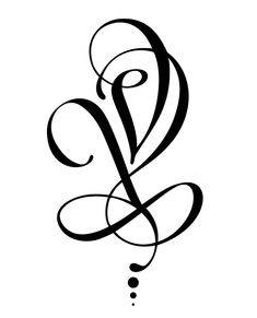 the letter g is made up of swirls and dots in black on a white background