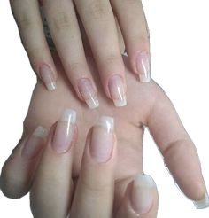 Coquette Natural Nails, Healthy Nails Aesthetic, Natural Nails Aesthetic, Long Natural Nails, Her Nails, Nail Growth, Healthy Nails