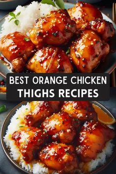 The Best Orange Chicken Thighs Recipes for a Zesty Dinner 1 Chicken Thigh Orange Chicken, Chicken Thigh Recipes Asian Style, Chicken Thighs Chinese Recipes, Orange Chicken Thighs Recipe, Orange Chicken Thigh Recipe, Winter Chicken Thigh Recipe, Chicken Thigh Recipes Comfort Food, Orange Recipes Dinner, Asian Style Chicken Thighs