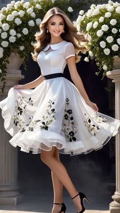 Spring Dress Trends, Casual Dress Outfit, Dress Etiquette, Summer Dress Long, Dress Up Clothes, Dressing Design, Outfits Dress, Trendy Fashion Tops, Dresses Outfits