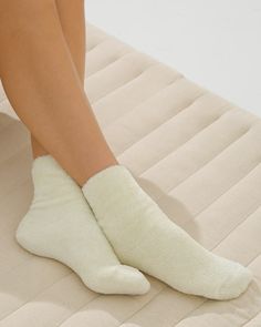 Why you’ll love it:  Warm toes, warm heart. These cozy, fuzzy socks are the perfect gift to give or get. Details Cozy, textured plush fabric. Mid-ankle fit. One size. 100% nylon. Machine wash cold on gentle cycle. Use non-chlorine bleach. Line dry. Imported. College Necessities, Footwear Fashion, Soma Intimates, Fuzzy Socks, Plush Fabric, Sleep Shirt, Pajama Shorts, Sleepwear Pajamas, Knee High Sock