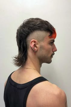 Top 17 Mexican Mullet Hairstyles For Men To Try Mullet Mohawk, Mullet Styles, Punk Mullet, Mohawk For Men, Mullet Hairstyles, Male Haircuts Curly, Mohawk Mullet, Mullet Haircut, Goth Hair