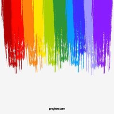 an abstract rainbow background with brush strokes