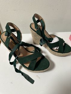 Heels Emerald green Mint Condition Emerald Shoes, Green Mint, Emerald Green, Mint Condition, Shoes Women Heels, Dream Wedding, Emerald, Shoe Accessories, Shoes Heels