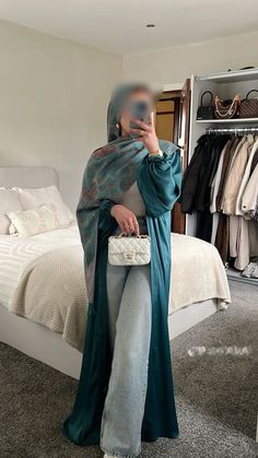 Abaya Fits, Abaya Aesthetic, Modest Outfits Muslim, Outfits Muslim, Stylish Outfits Casual, Hijab Fashion Summer, Hijabi Fits, Modest Casual Outfits