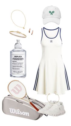 Soft Aesthetic Outfits, Blue And White Outfit, Tennis Fits, Blue And White Outfits, Chique Outfit, Gala Outfit