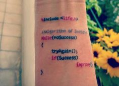 a person's arm with words written on it