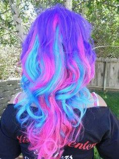 Crazy cooky hair lol Have Inspiration, Bright Hair