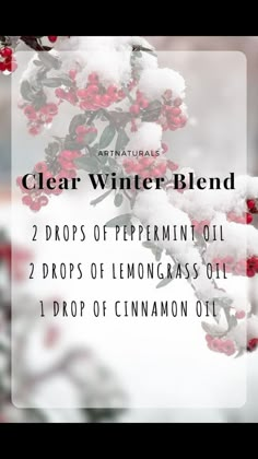 Winter Blend, Clear Winter