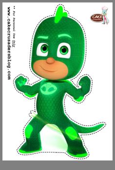 the green lantern character cut out from paper