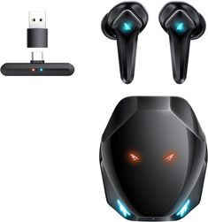 V1 Gaming Earbuds, 15ms Low Latency with 2.4Ghz Dongle, 3D Stereo Sound, Bluetooth 5.3, IPX4 Wireless Earbuds with Noise Cancelling Mic for PC, PS5, PS4, Switch, VR Gaming Earbuds, Vr Video, Computer Camera, Electronic Musical Instruments, Virtual Reality Headset, Video Games For Kids, Gaming Laptop, Gaming Headphones, Audio Headphones