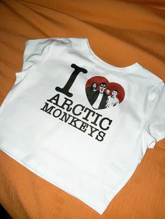 I Heart Arctic Monkeys Shirt Arctic Monkeys Shirts, I Heart Shirts Aesthetic, Arctic Monkeys Clothes, Artic Monkeys Shirt, Cropped Shirt Men, Arctic Monkeys Concert Outfit, Arctic Monkeys Merch, Arctic Monkeys Shirt, Arctic Monkeys T Shirt