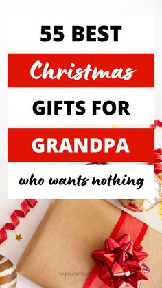 55 best Christmas gifts for grandpa who wants nothing. Christmas gifts for grandparents on mindfulnessinspo.com Gifts For Grandparents Christmas, Christmas Gifts For Grandpa, Gifts For Great Grandparents, Christmas Gifts For Grandparents, Papaw Gifts, Grandparents Christmas Gifts