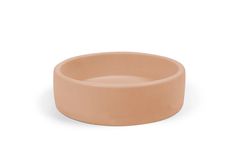 Pastel Peach Surface Mount Bowl Basin - Tile and Bath Co Pigmented Concrete, Nood Co, Bowl Basin, Indoor Tile, Concrete Basin, Concrete Color, Tile Grout, Tile Stores