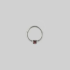 dainty cabochon garnet silver septum clicker ring Cute Septum Piercing Jewelry, Piercing Locations, Hair Piercing, Silver Septum Ring, Septum Piercing Jewelry, Septum Piercings, Plus Size Rings, Forward Helix, Septum Clicker