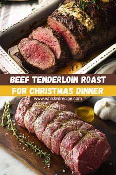 beef tenderloin roast for christmas dinner