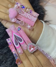 Long Acrylic Nail Designs, Drip Nails, Colored Acrylic Nails, Long Acrylic Nails Coffin, Exotic Nails, Dope Nail Designs, Really Cute Nails, Acrylic Nails Coffin Pink, Long Square Acrylic Nails