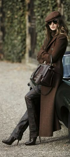 Fall Fashion Coats, Outfit Chic, Brown Coat, Street Style Inspiration, Looks Chic, 가을 패션, Mode Inspiration, Look Fashion, Autumn Winter Fashion