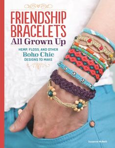 the cover of a book with bracelets on it's wrist and hand in front