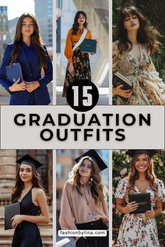 Clothes For Graduation Outfit, Womens Graduation Outfit, Jumpsuits For Graduation, Graduation Pants Outfit, December Graduation Outfit, Elegant Graduation Outfit, Western Graduation Outfit, Graduation Outfit Pants, Graduation Picture Outfit Ideas