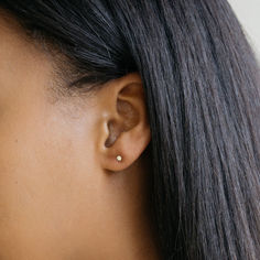 Tiny Circle Stud Earrings - 9 Small as a speckle or a tiny fleck, these mini flat head circle studs are this season's most sought after straightforward, simple, totally minimal gold dot earrings. https://wildmoonstone.com/products/tiny-flat-circle-stud-earrings Gifting Packaging, Second Hole Earrings, Moon Stud Earrings, Dot Earrings, Minimal Gold, Minimalist Earrings Gold, Circle Stud Earrings, Gold Dot, Tiny Hoop Earrings