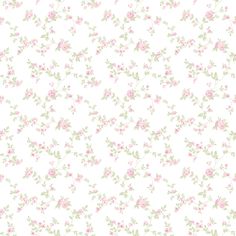 sample delicate floral pink green wallpaper from the small prints collection by galerie wallcoverings 1 Pink And Green Wallpaper, Pink Floral Background, Floral Wallpaper Bedroom, Pink Floral Wallpaper, Pink Flowers Wallpaper, Beautiful Abstract Art, Flowery Wallpaper, Cottage Charm, Trellis Design