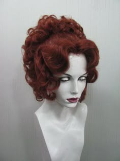 Vampire Hair, Edwardian Hairstyles, High Fashion Hair, Victorian Hairstyles, Hair Shows, Hair Reference, Artistic Hair, How To Draw Hair, Hair Art