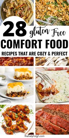 28 gluten free comfort food recipes that are cozy and perfect