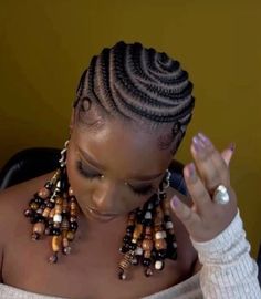 Braids All Back For Black Women, Cornrow Short Hairstyles, Braids For Black Women Natural Hair, Hairstyle For Short Natural Hair, Short Hairstyles Braids, Hairstyles For Afro Hair