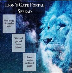 the lion's gate portal is open to reveal what they are saying about it