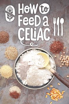 How to Feed a Celiac: A Guide to Gluten Free Diets | Nature's Path Lactose Free Dinners, Gluten Free Dairy Free Snacks, Celiac Diet, Celiac Recipes, Lactose Free Recipes, Lactose Free Diet, Going Gluten Free