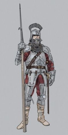 Medieval Artwork, Battle Armor, Dnd Art, Fantasy Concept Art