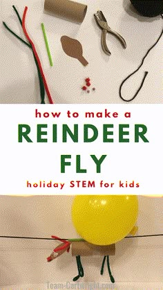 Flying Reindeer: Christmas STEM for Kids - Team Cartwright Reindeer Stem, Holiday Stem Activities, Christmas Learning Activities, Stem Kids, Christmas Stem Activities, Holiday Stem, Christmas Learning, Holiday Science, Flying Reindeer