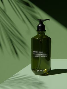 Antipodes - Cosmetics range - Design Concept on Behance Hair Care Packaging, Minimalist Hair, Green Cosmetics, Green Soap, Gel Cleanser