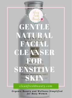 Looking for Gentle Natural Exfoliant for sensitive skin? I love this natural cleanser from Eminense. Click through to read my review and find a natural skin care product that will gently remove dead skin without irritated your skin -  #naturalsoap #greenbeauty #organicbeauty Almond Oil Benefits, Cleansing Powder, Fresh Beauty, Natural Facial, Natural Skin Care Routine, Oil Skin Care