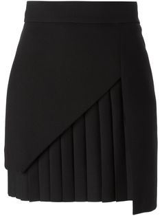 Layered Pleated Skirt, Rok Midi, Rok Mini, Afrikaanse Mode, Fausto Puglisi, Outfit Trends, Skirt Design, Skirt Pattern, Black Skirt