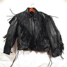 Unik Leather Motorcycle Jacket W/ Fringe And Purple Roses In Great Used Condition. Full Removable Quilted Inner Zip Lining Lace Up Side For Adjustment At Waist There Is Fringe For Days! Size Large Wear Out For A Ride In The Nice Weather. Don't Don't Owe A Bike, Pair With Some Dark Jeans And Black Booties And Spice Up A Simple Outfit! Zip Lining, Nice Weather, Fringe Leather Jacket, Simple Outfit, Dark Jeans, Leather Motorcycle Jacket, Purple Roses, Rose Color, Black Booties