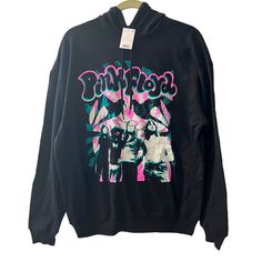 Brand New With Tags Attached. Very Soft! Great Colors! Pink Floyd Hoodie, Pink Floyd Band, Pink Floyd Graphic, Pink Floyd Dark Side, Graphic Print Sweatshirt, Band Hoodies, Crop Top Sweatshirt, Tie Dye Hoodie, Blue Hoodie