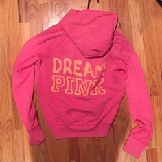 Vs Pink Sweatshirt Hoodie. Nwot. Faded Pink W Orange "Dream Pink" On Back. Size Large. Style Has An Open "Cut" Neck, Faded Look. Extremely Soft & Comfy! Has A Big Hood! Pink Sporty Sweats With Drawstring Hood, Pink Hoodie With Ribbed Cuffs For Loungewear, Pink Hoodie Sweats For Spring, Pink Hoodie Sweatshirt For Loungewear, Pink Fleece Sweats For Athleisure, Pink Fleece Sweats In Athleisure Style, Pink Cozy Hoodie With Ribbed Cuffs, Pink Cozy Crew Neck Hoodie, Pink Cotton Sweats For Streetwear