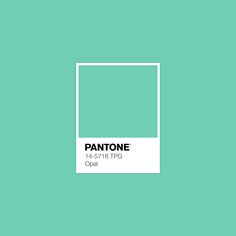 pantone's color swat list for the 2013 - 2016 year, including aqua