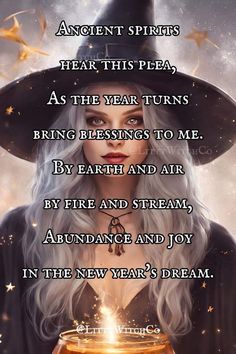 Wicca Spells Protection, Wiccan Practices, New Year Blessing, Goddess Magick, Manifestation Spells, Witchcraft Spells For Beginners, Ancient Magic, Winifred Sanderson, Good Luck Spells