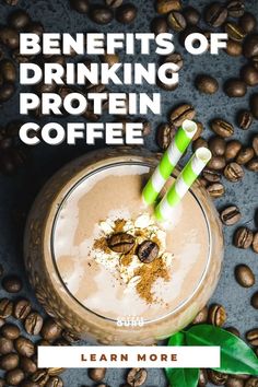 Benefits Of Drinking Protein Coffee - The Coffee Guru. Coffee, coffee drinks, protein coffee, coffee types. #proteincoffee #coffeedrinks #coffeetypes #cofee Protein Powder In Coffee, Protein Powder Coffee, Take Supplements, Coffee Health, Coffee Counter, Infused Coffee, Protein Coffee, Coffee Board, Coffee Today