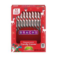 brach's peppermint candy canes are in the box