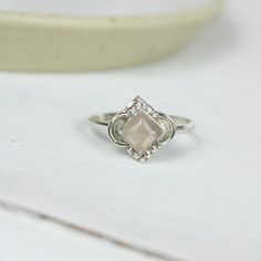 "Flow" Rose Quartz Cabochon Ring | Love + Lark - Muse + Moonstone – Muse + Moonstone Goddess Spirituality, Lepidolite Crystals, Peacock Ore, Crystal Goddess, African Turquoise, Rose Quartz Ring, Cabochon Ring, Rose Quartz Gemstone, Citrine Crystal