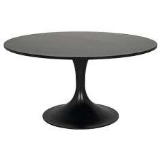 American Home Furniture | Noir - Herno Table, Steel Metal Round Dining Table, Crochet Ripple Afghan Pattern, Ripple Afghan Pattern, Dining Tables Round, Rustic Interior Design, Kitchen Table And Chairs, Pirates Cove, Steel Dining Table, Sutton Place